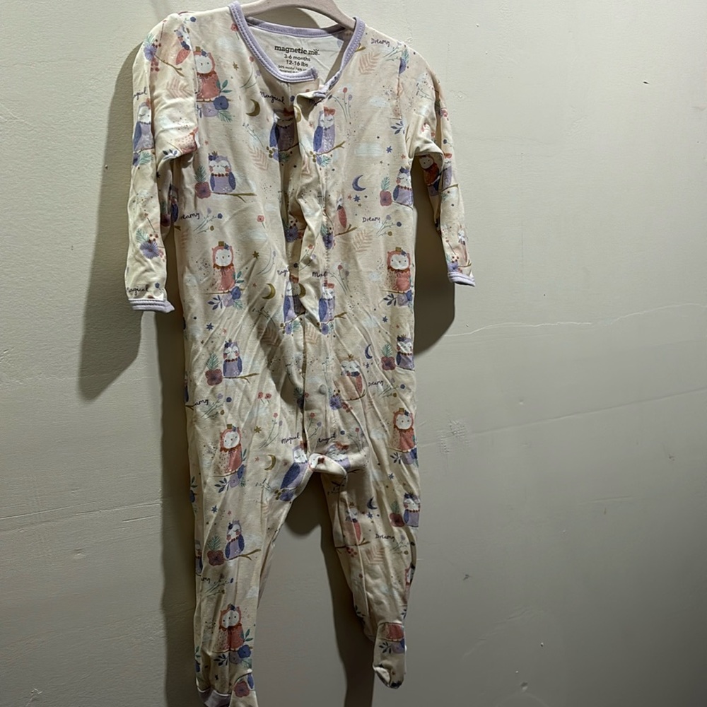 Magnetic me pajamas 3-6 months
